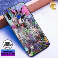 Case REALME 3 PRO - Casing REALME 3 PRO Terbaru 2022 AERO CASE [ GRAFITTY ] Silikon REALME 3 PRO -  Case Hp - Cassing Hp - Softcase Glass Kaca - Softcase - Casing Hp - Kesing Hp - Kondom Hp - Case Terlaris - Case Terbaru