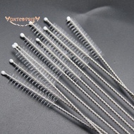 10pcs Nylon Straw Cleaners Brush Drinking Pipe Stainless Steel Glass