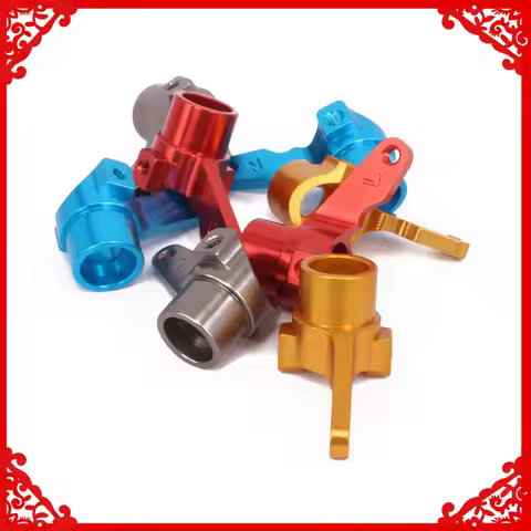 Aluminum 2PCS/set Steering Hub Carrier For Rc Hobby Model Car 1/10 Kyosho Optima 4Wd Steering Blocks