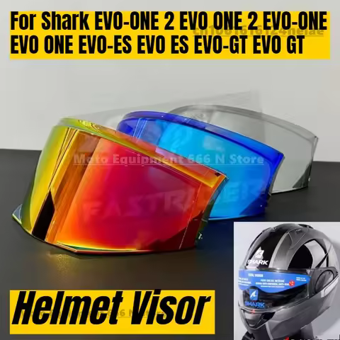 Motorcycle Helmet Lens for Shark EVO-ONE 2 EVO-ES EVO-GT Helmet Visor Shield Glass Helmet Accessorie