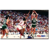 Larry Bird Giclee Printing Wall Artwork Sports Poster Home Decor Canvas Prints Painting Picture Fram