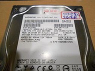 Hitachi 500G SATAII HTS721050CLA362（有05紅色警示） 3.5吋 筆電硬碟 【故障品】
