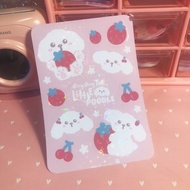 Berry Cherry Strawberry DingDing Sticker Sheet