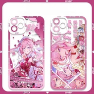 New Honkai Impact 3rd Gaming Merch Elysia Japanese-Style Girl Full Coverage TPU Phone Case Collectib