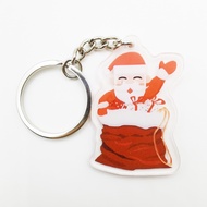 Christmas gift Personalised Acrylic Keychain | Customised Christmas Gift