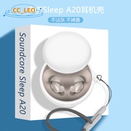 For Anker Soundcore Sleep A20 Pure Color Silicone Soft Case  Anker Soundcore Sleep A20 Soft Case Sho