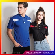 [READY STOCK] Enzo 2883 Microfiber Cut & Sew Collar T-Shirt / T SHIRT / BAJU / TEAM WEAR