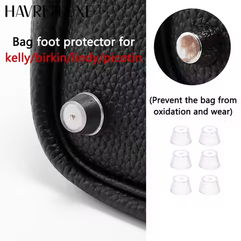 Bottom nail protective for Birkin Picotin Kelly Lindy transparent foot nail anti-wear cover anti-oxi