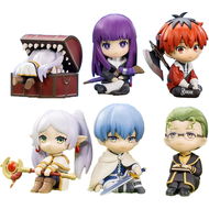 Bandai | New 6PCS Frieren: Beyond Journeys End 7cm Anime Figures Frieren Himmel Action Figure Boys G