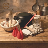 KNEVA Sourdough Starter Kit - 12 in 1 Professional Dutch Oven Bundle Set