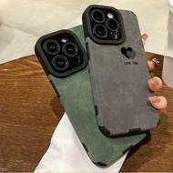 Suede Leather Casing for Samsung A73 A72 A55 A54 A53 A52 A50 A34 A33 A32 A30 A23 A22 A21s A20s A20 A