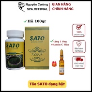 Sato Spirulina For Whitening Japanese Powder