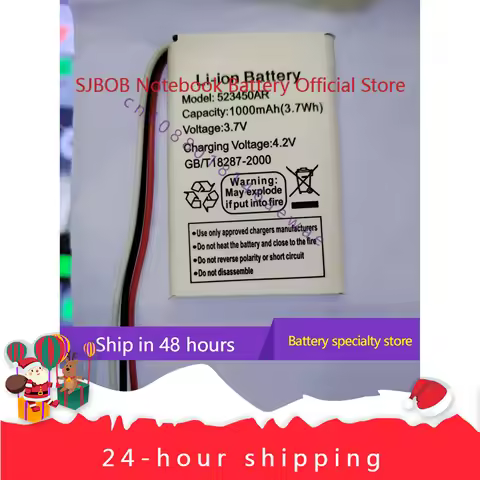 1000mAh 523450AR Battery For Zhongnuo C265 LI523450AR Ronson TP-900T 523450A 3.7V HWCD6238(10) Qiaox