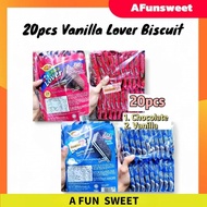 20pcs WIN2 Vanilla Lover Sandwich Biskut Chocolate