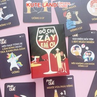 Bộ Bài Drinking Game Pha Quế 69 Lá Đỡ Chị Zậy Em Ơi Bài Ăn Uống Tụ Tập Bạn Bè Vui Chơi Hot Nhất 2022