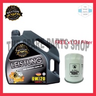 REYTON 0W20 FULLY SYNTHETIC ENGINE OIL 3LITER FREE x1 PERODUA OIL FILTER