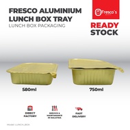 Lunch Box Aluminium Packaging Aluminium Foil Lunch Box 200pcs 1carton