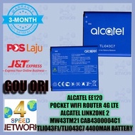 ALCATEL EE120 Linkzone 2 MW43TM21 TLi043F1 TLI043C7 CAB4300004C1 POCKET ROUTER 4G 4GEE 4400mAh Batte
