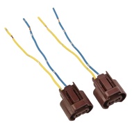 Wire Harness Light Socket 9006 HB4 High Quality Lamp Bulb Plastic Plug Two Harness Fog Wire Pigtail 