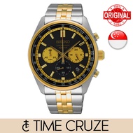 [Time Cruze] Seiko SSB430P1 Conceptual Quartz Chronograph Tachymeter Gold Tone Men Watch SSB430