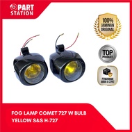 FOG Lamp Comet 727 W Yellow Bulb S&S H-727 Original