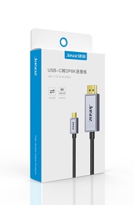 Jasoz Usb C To Dp สายเคเบิ้ลแปลง 4K 60Hz/2K144Hz Usb C To แล็ปท็อปประเภท C เชื่อมต่อ To Monitor/ โปรเจคเตอร์ 4k