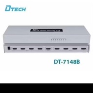 DTECH HDMI Splitter DT-7148B 1 Input 8 Output 4K@30Hz HDMI 1.4 Compatible
