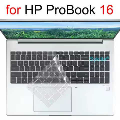 Keyboard Cover for HP ProBook 4 G1a G1i 16 460 G11 465 G11 Silicone Protector Skin Case Transparent 