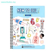 SWEETBABE New To ICU 2.0 New Features: Critical Care Visual Guide Nurse Book Nursing Picture Book   