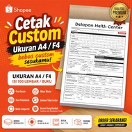 Custom Print A4 Size F4/