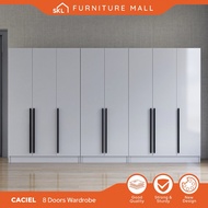CACIEL 6X8FT WARDROBE / 6 KAKI ALMARI BAJU  / almari baju /kabinet baju / almari baju budak
