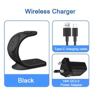 ZUZG 3 in 1 Magnetic Wireless Charger Charging Station Compatible with MagSafe Stand for Apple iPhon