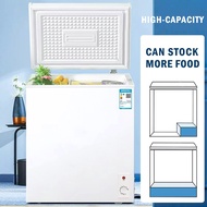 【 Free shipping 】Hamle Freezer Inverter Chest Freezer Cooler Refrigerator Mini Freezer Multifunction Upright Freezer