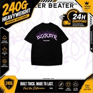 Buzzer Beater purple fire tee