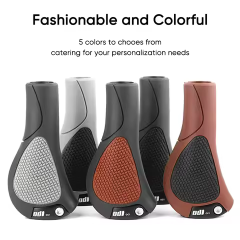 ODI Bicycle Grips OC1 MTB Bicycle Handles Ergon Anti Slip Rubber Mountain Bike Grip Mtb Cuffs Bike G