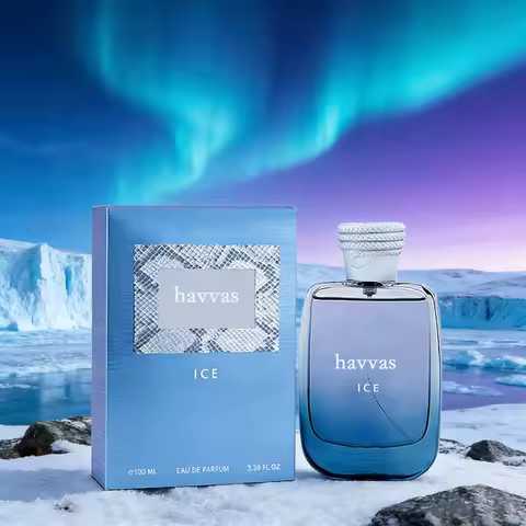 RASASI Hawas Ice for Men Eau de Parfum, 100ml(3.38 Oz), Premium Arabian Fragrance