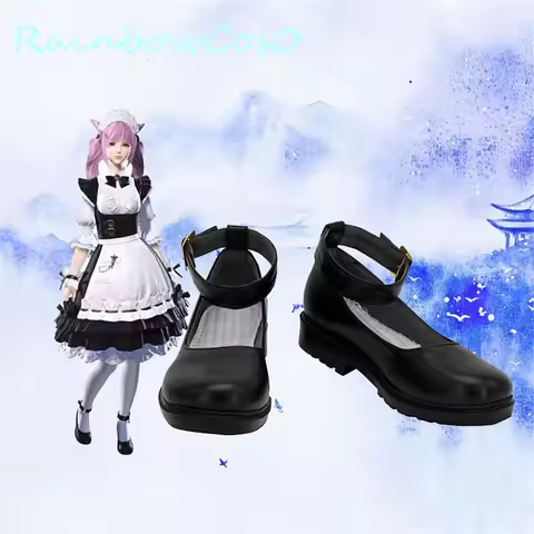 ff14 Final Fantasy XIV Maid Suit Cosplay Shoes Boots Rainbowcos0 Game Christmas Anime Halloween W110