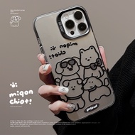 Dog Photo Sweet Cool Colorful Silver Vitality Case Suitable for iPhone Phone Case Suitable for iPhon