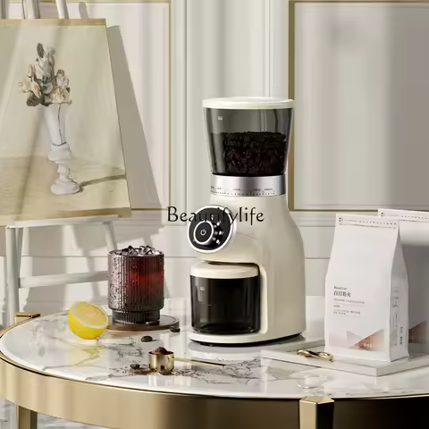 CG019B Electric Coffee Bean Grinder Hand Punch Italian Household