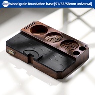 BINCOO Coffee Tamper Set Multi-function Powder Base Espresso Machine Powder Distributor Hammer Stora