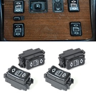 [BESTWFM] -4x Power Glass Switches for For MERCEDES W124 W126 W201 Console Mounted Controls#car acce