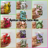 25pc Mini Satin Flower Application