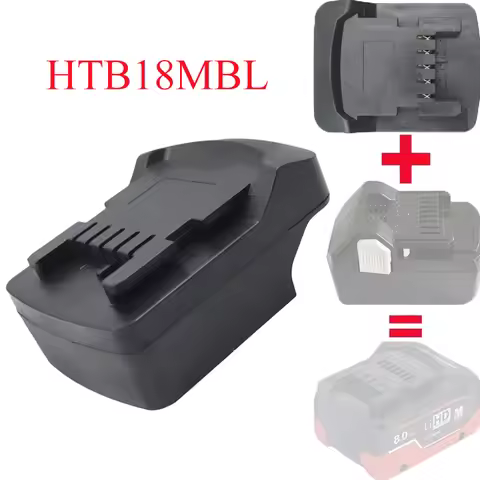 HTB18MBL Battery Adapter Converter for Hitachi 18V Lithium Ion Batteries Converts To Batteries Usabl