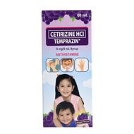 TEMPRAZIN Cetirizine HCI Antihistamine Syrup 60ml