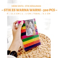 Colorful Ice Cream Sticks - Colorful Ice Cream Sticks - Selling Plain Ice Sticks - Ice Sticks -