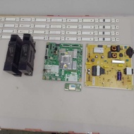 LG 55UP7550PTC 55" TV MAIN BOARD, POWER SUPPLY, RIBBON CARD, WIFI CARD, BACKLIGHT AND SPEAKER