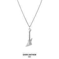 DARK ANTHEM重音吉他純銀項鏈