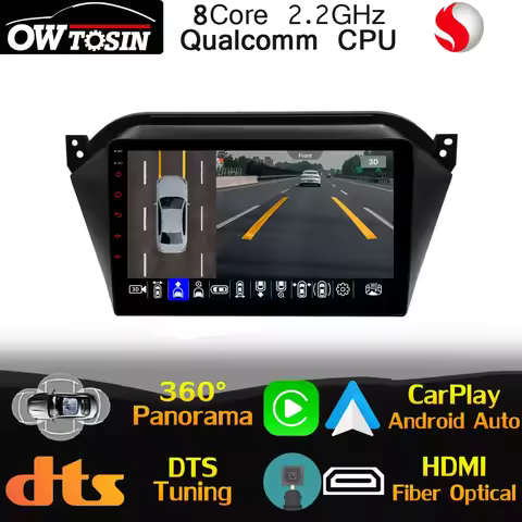 Qualcomm CPU Android For JAC Refine S2 JS2 2015-2018 Car Multimedia CarPlay 2DIN 4G LTE Head Unit St