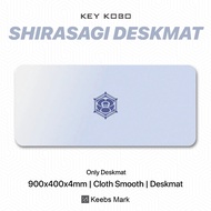 Keykobo Shirasagi Deskmat Mousepad 900x400x4mm Mechanical Keyboard