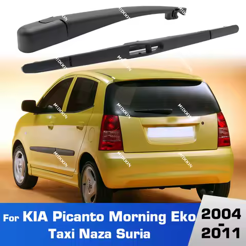 For KIA Picanto Morning Eko Taxi Naza Suria 2004 - 2011 Wiper Rear Wiper Blade & Arm Set Kit Windshi